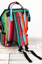 Load image into Gallery viewer, Serape Diaperbag Backpack