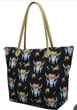 Load image into Gallery viewer, Bull Skull tote