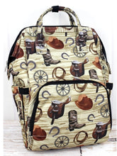Load image into Gallery viewer, Western Diaper Bag Backpack
