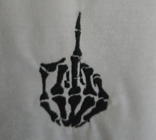 Load image into Gallery viewer, Embroidered Hand Skeleton