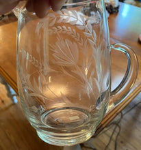 Load image into Gallery viewer, Warsaw Cut Glass Co Glasses and Pitcher Set