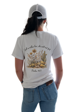 Load image into Gallery viewer, “God Is Within Her Psalm 46:5 Christian T-Shirt | Faith Floral Desert Tee | Christian Women Shirt | Faith Based Apparel”