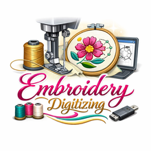 Load image into Gallery viewer, Custom Embroidery Digitizing Service | Logo to Stitch File (DST, PES, EXP)