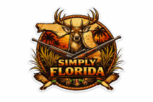 Load image into Gallery viewer, Simply Florida™ Deer Hunting Sticker | Florida Outdoors Decal