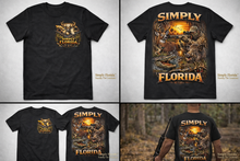 Load image into Gallery viewer, Simply Florida™ Ultimate Hunt Shirt – Florida Deer, Hog, Gator &amp; Duck Hunting Tee