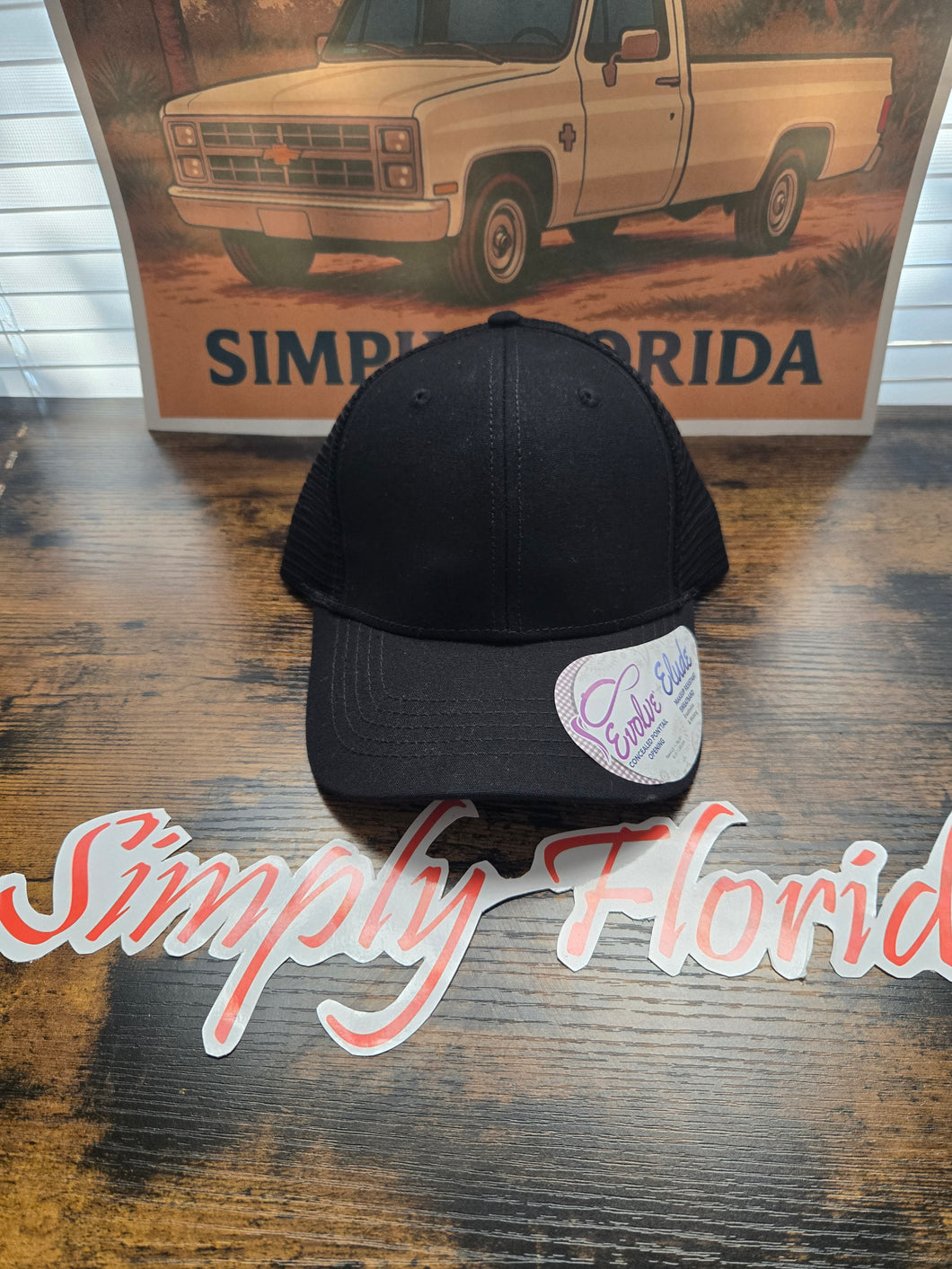 Simply Florida custom hats (ponytail)