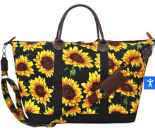 Load image into Gallery viewer, Sunflower Weekender Tote Large