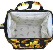 Load image into Gallery viewer, Sunflower Diaper Bag Backpack